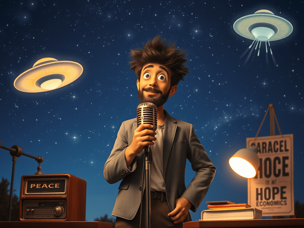 👽 THE MAN WHO RAN FOR PRESIDENT… ON A UFO&nbsp;TICKET