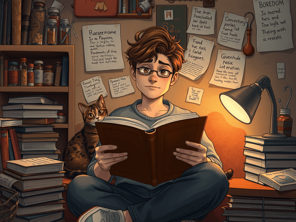 The Quantum Boredom Principle: I’m Both Reading and Regretting It