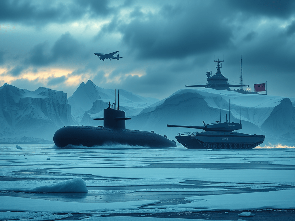 Frozen Frontlines: Where Superpowers Play Risk on Ice&nbsp;❄️🐺