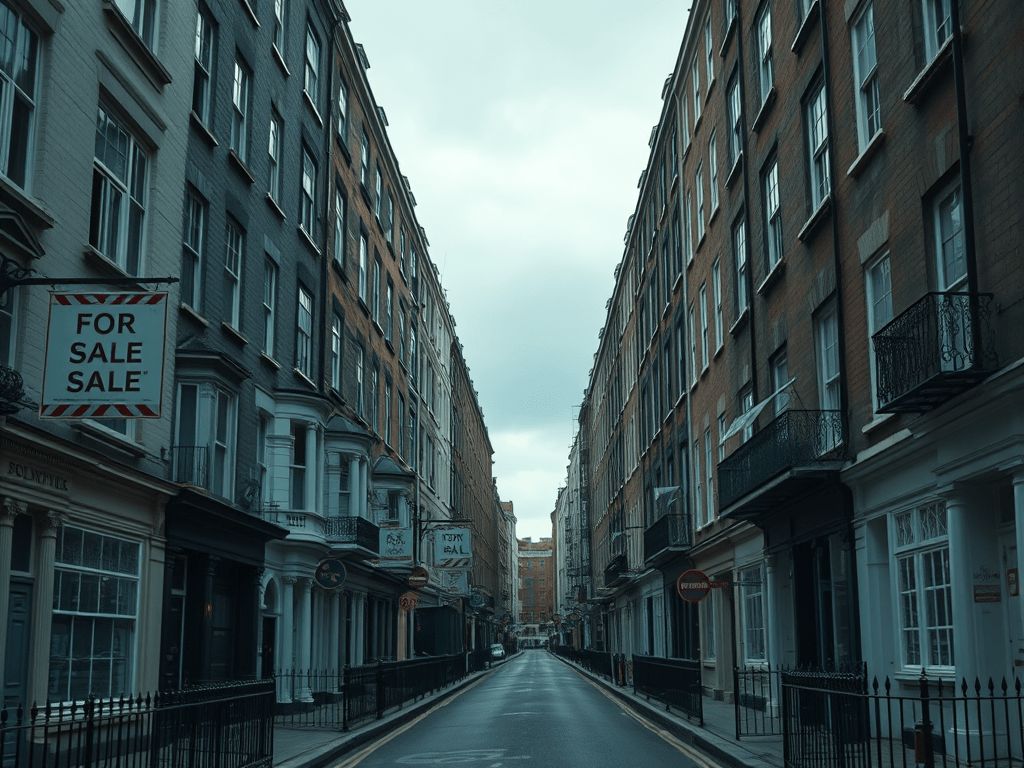 Flatlined in the Capital: London’s Property Market Throws a Pity Party, Nobody Shows&nbsp;Up