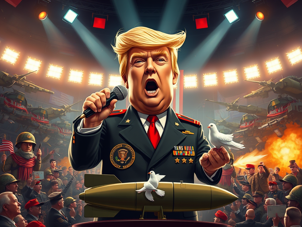 🎭 The Trump Doctrine: Bomb First, Selfie Later, Peace&nbsp;Optional