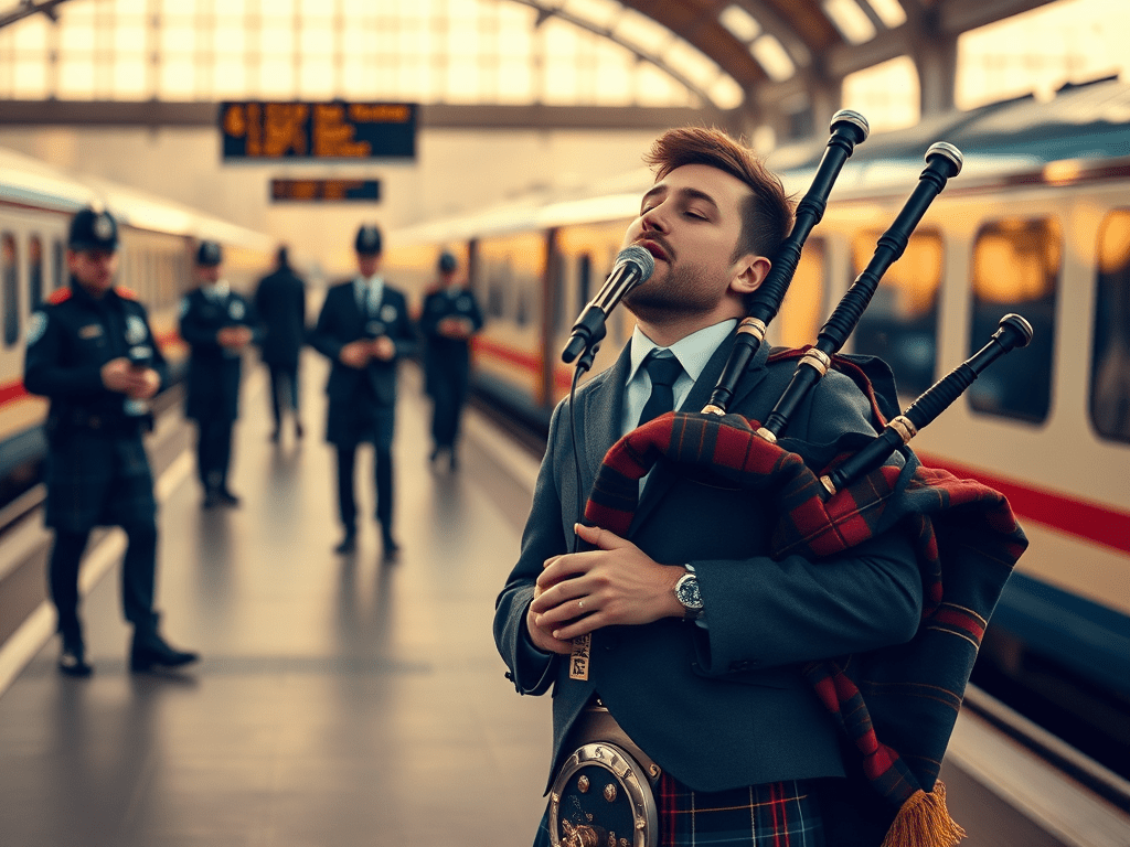 Bagpipes, Bans, and Bureaucracy: When Singing “Flower of Scotland” Becomes a Police File