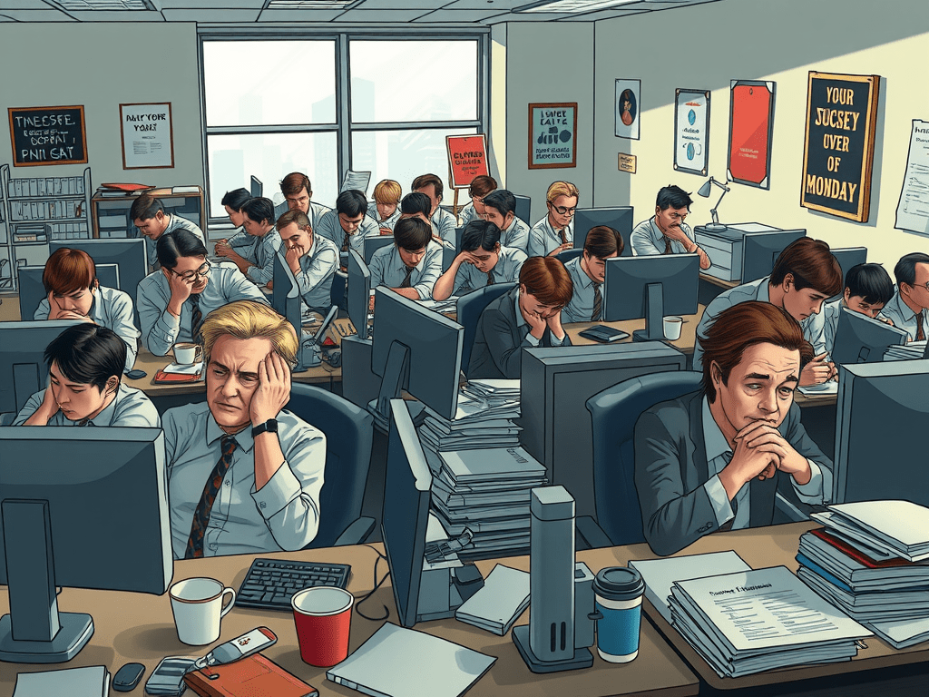 The Three-Day Hustle: Why Your “Four-Day Workweek” Is Just a Camouflage Cape for Corporate Denial 😴📆