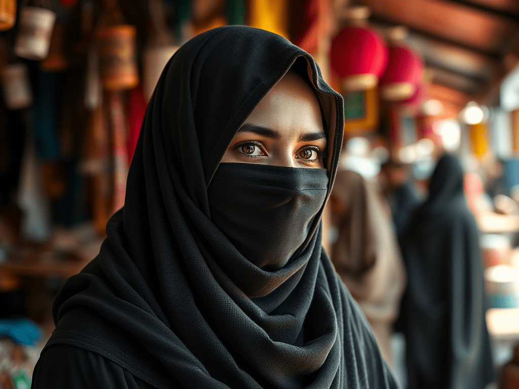 Is the Burqa a religeous tool to keep women in their place.