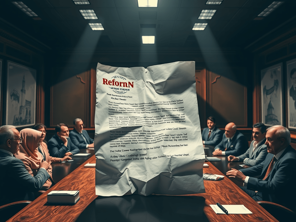 Burqas, Backpedals & Boardroom Bailouts: Reform UK’s Identity Crisis Goes Full Pantomime&nbsp;🎭