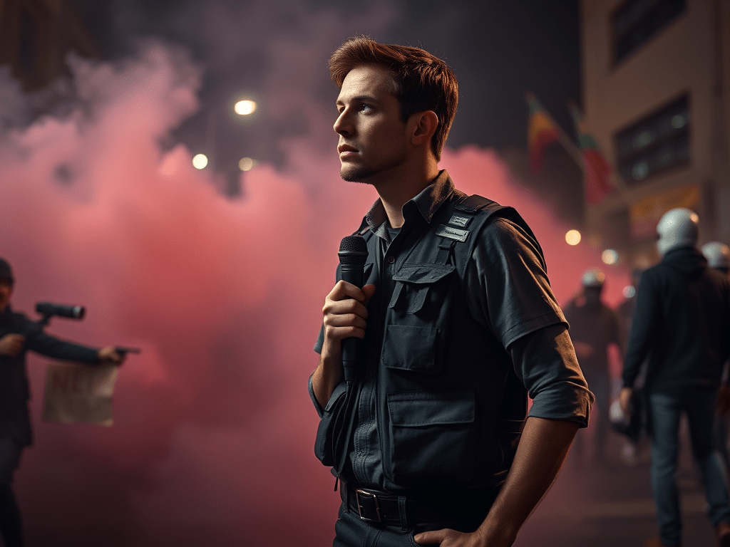 That’s a Press Vest, Not a&nbsp;Cape