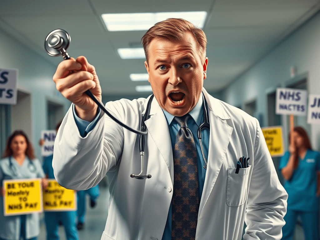 Paging Dr. Delusion: Wes Streeting Just Prescribed Himself a Dose of Shock&nbsp;😷💥