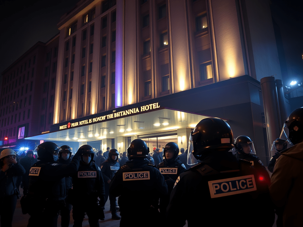 Hotel Britannia or Hotel Bedlam? šØš¬š§ Where Migrants Get Room Service and Locals Get Riot Shields