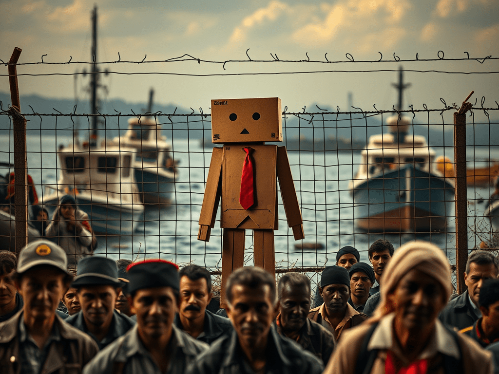 Cardboard Keir and the Borderline Farce: Labour’s “Invisible Fence” Policy on Illegal&nbsp;Migration