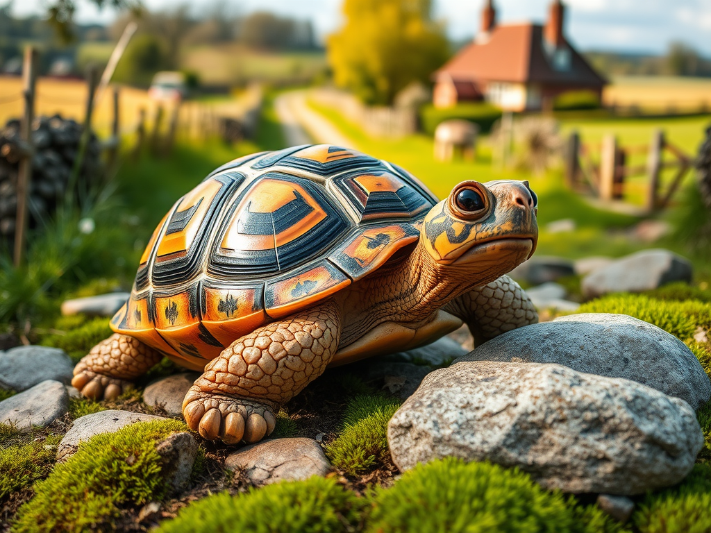The Great Slow Escape: Shelly the Tortoise Outsmarts Everyone (Except Gravity) 🐢🚨