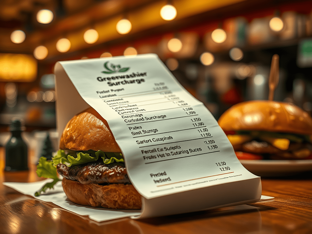 Greenwashing à la Carte: The Secret Surcharge That Plants Guilt Instead of Trees 🌱💸