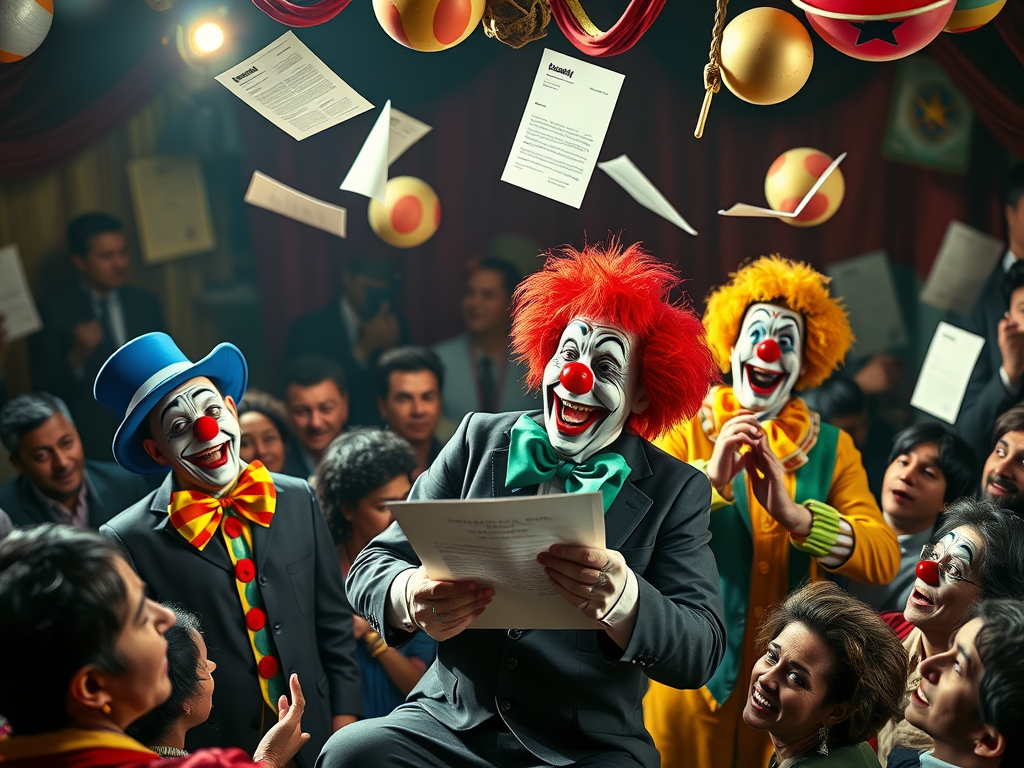 🎪 Clown Policy: The Immigration Circus Where Logic Goes to Die&nbsp;🤡