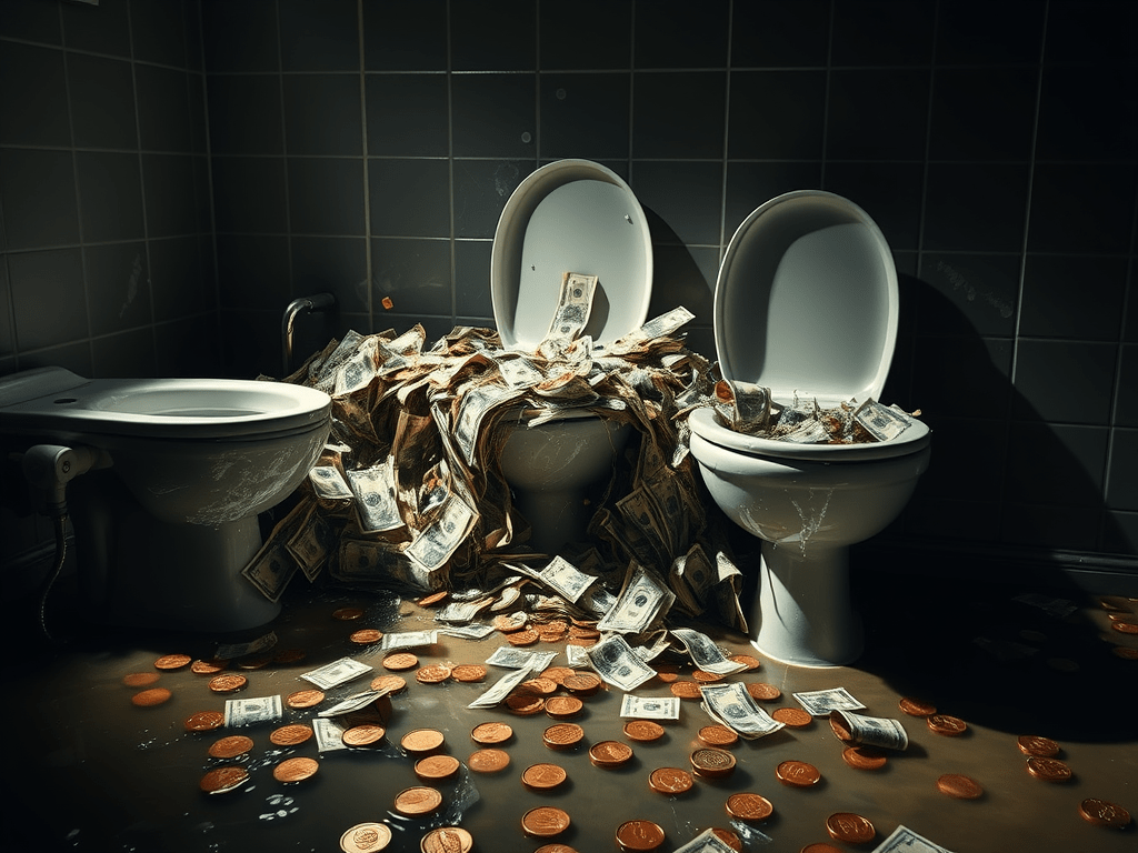 Thames Water: Drowning in Debt, Customers Drowning in… Well, You Know&nbsp;💩