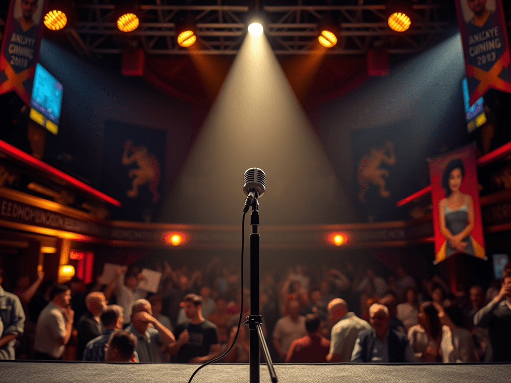 Edinburgh’s Laugh Assassin: Andy Gleeks Fires the Festival’s Sharpest&nbsp;Shot