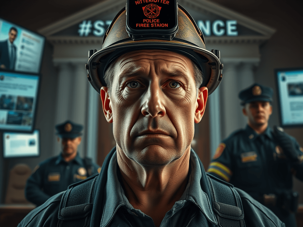 From Firefighter to Thought Criminal: Police Gag Dissent with Orwellian&nbsp;Powers