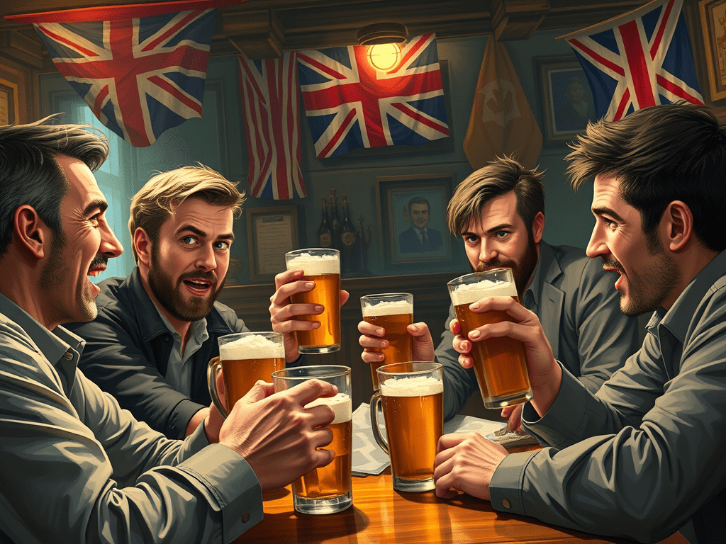 Lads for Farage: Pints, Patriotism, and Political Plot&nbsp;Twists
