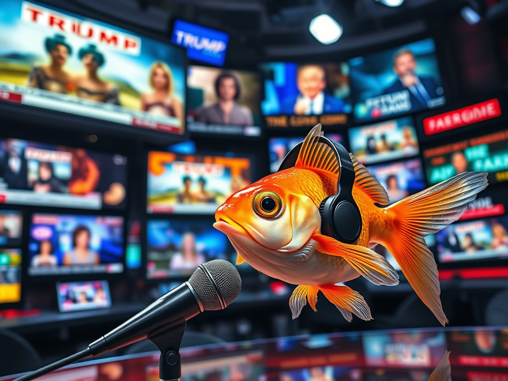 Goldfish with Microphones: How Media Pundits Outscrolled Trump’s Attention Span