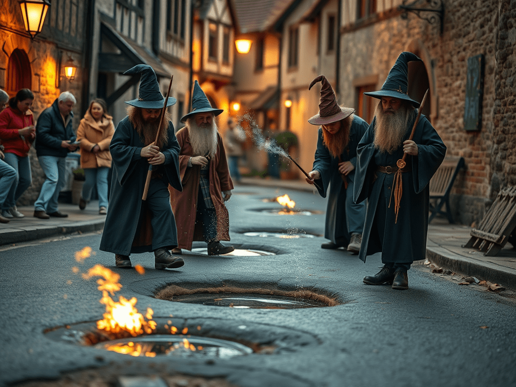 Harry Pothole and the Order of the Shamed&nbsp;Council