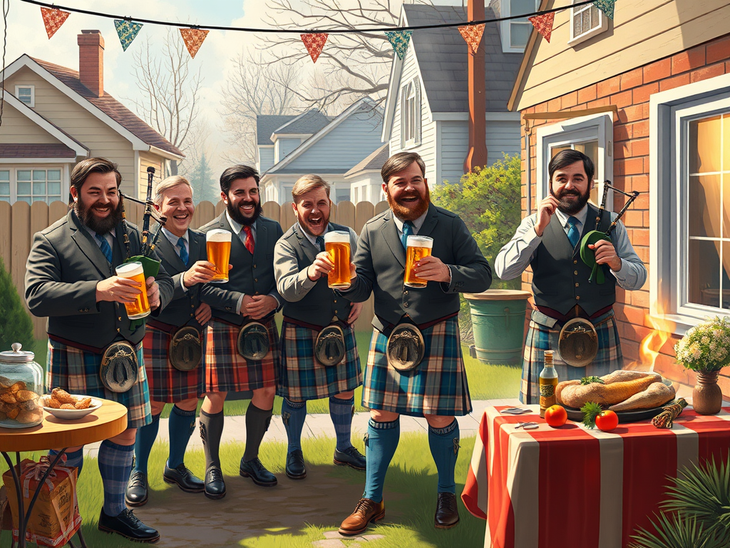 Operation Braveheart: America Prepares for Scottish Takeover – Hold the Bagpipes, Double the Lard&nbsp;🎯🏴🍺