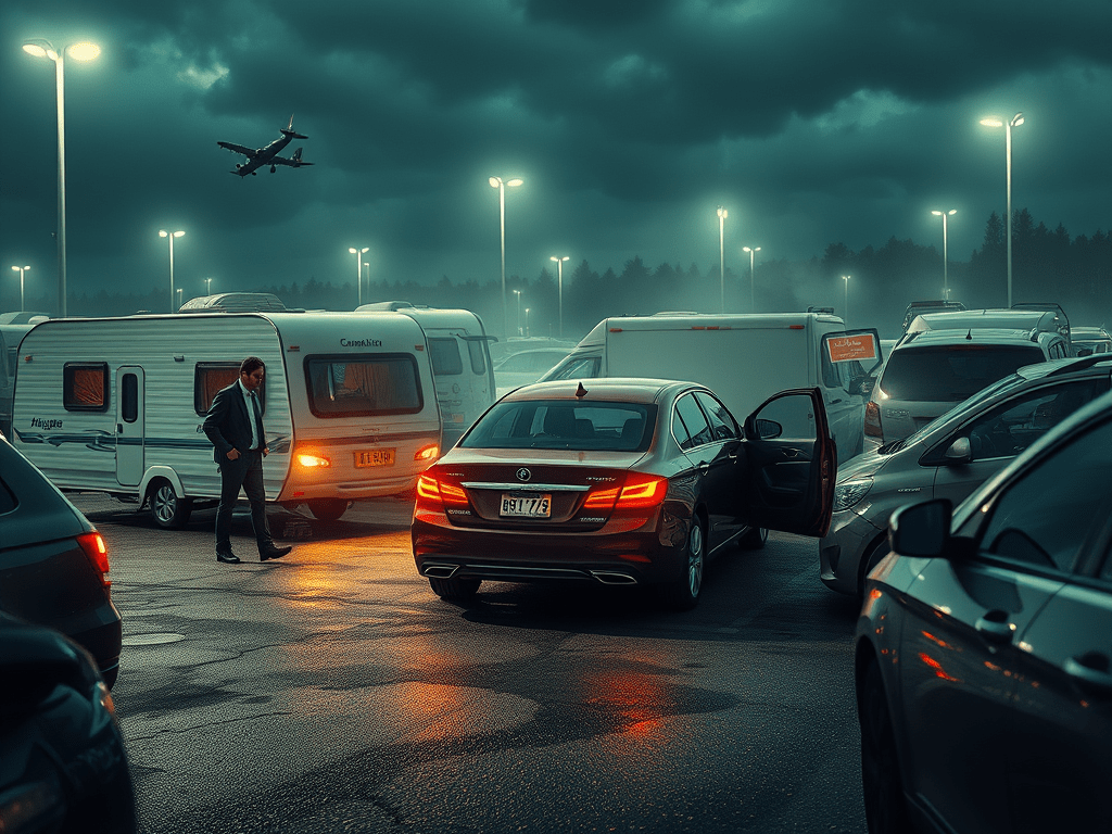 The Great Airport Parking Scam: Lay-Bys, Lost Keys, and a Caravan of Chaos 🚗🔑🎪