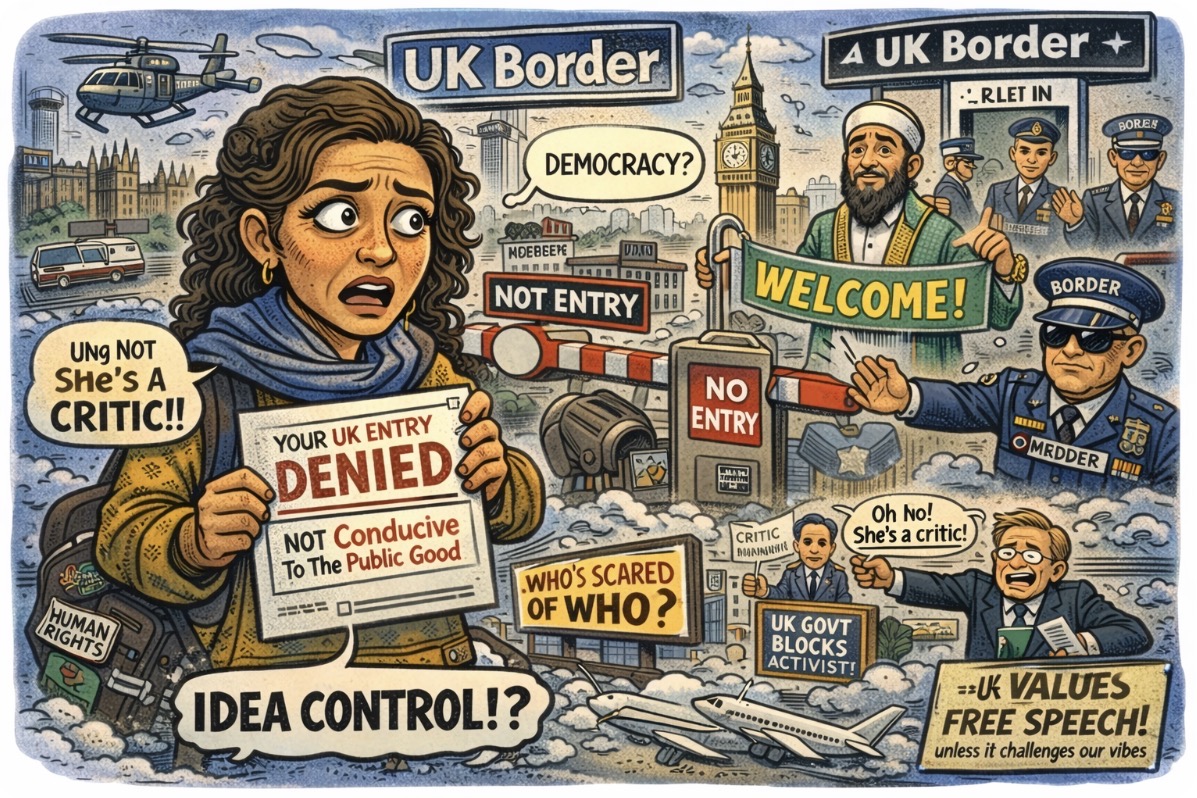 Banned for Beliefs: The UK Border Now Screens for Inconvenient Opinions ...